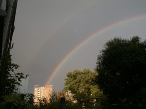double rainbow image